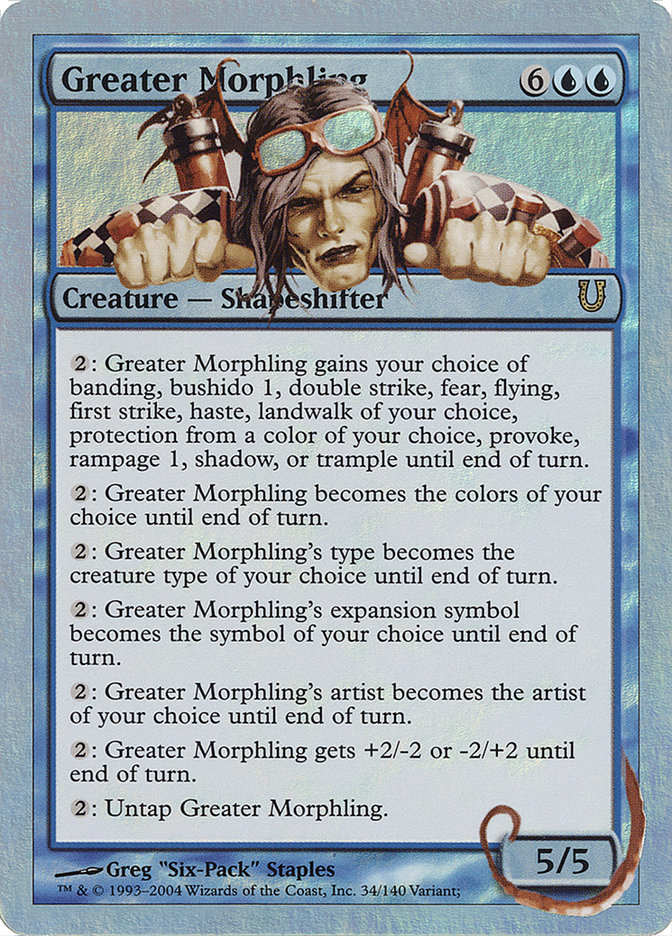 Greater Morphling (Unhinged #34★)