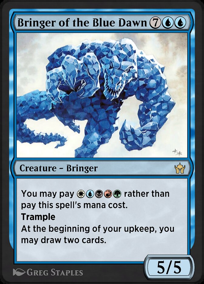 Bringer of the Blue Dawn