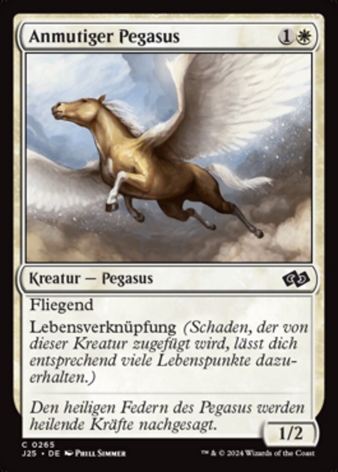 Anmutiger Pegasus