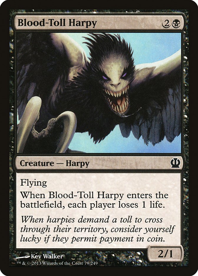 Blood-Toll Harpy (Theros #79)