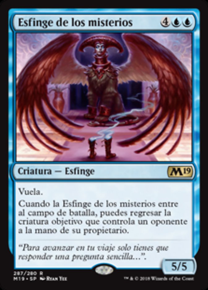 Riddlemaster Sphinx (Core Set 2019 #287)