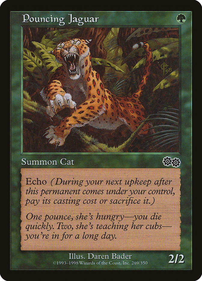 Pouncing Jaguar (Urza's Saga #269)