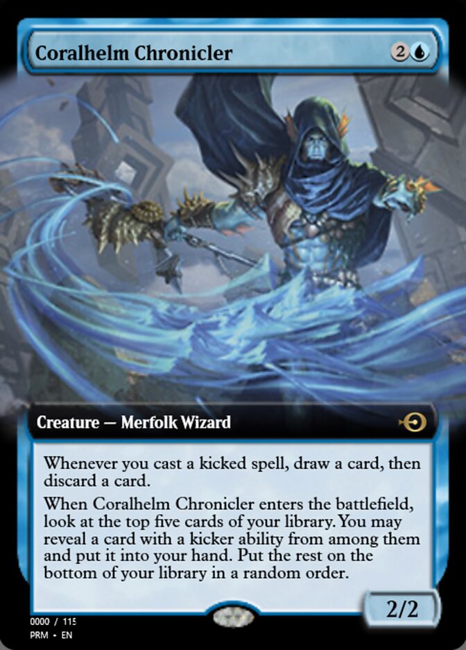 Coralhelm Chronicler (Magic Online Promos #83748)
