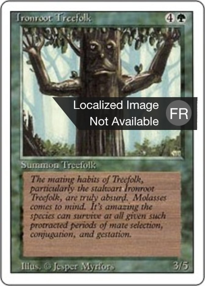 Ironroot Treefolk (Revised Edition #204)