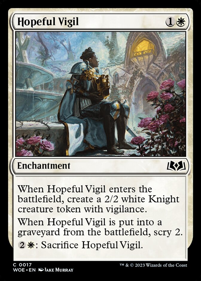 Hopeful Vigil (Wilds of Eldraine #17)