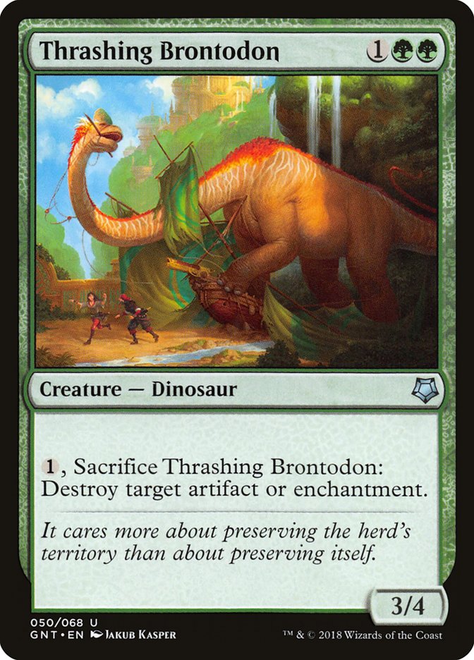 Thrashing Brontodon (Game Night #50)
