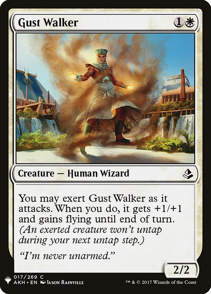 Gust Walker (The List #AKH-17)