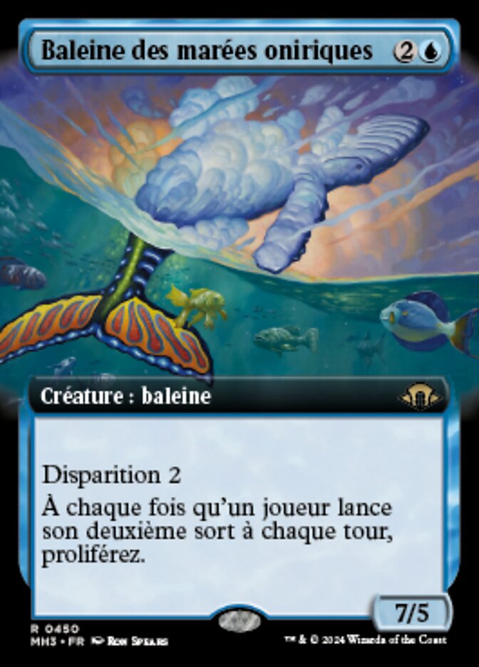 Baleine des marées oniriques