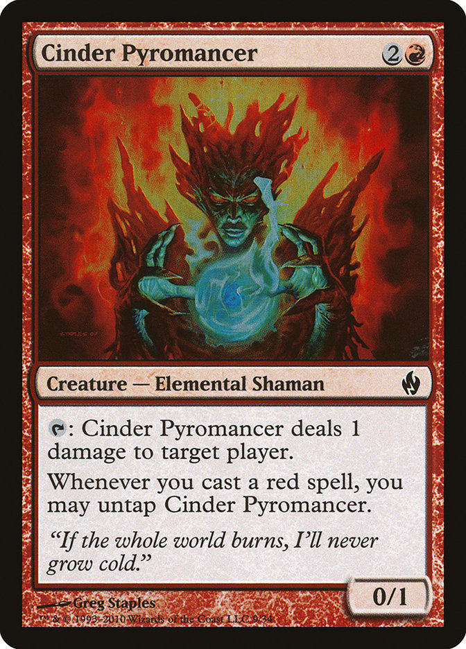 Cinder Pyromancer (Premium Deck Series: Fire and Lightning #9)