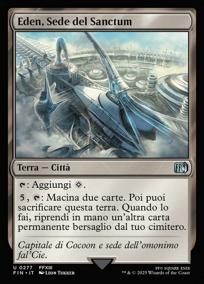 Eden, Sede del Sanctum