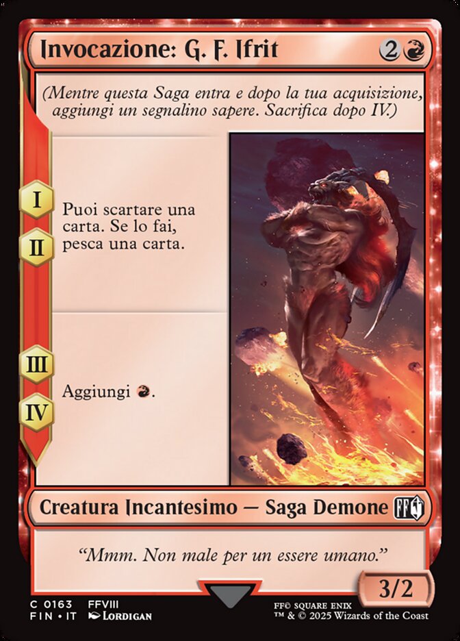 Invocazione: G. F. Ifrit