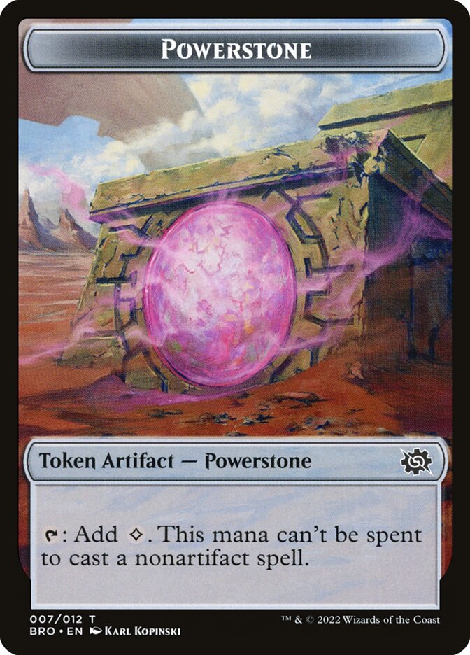 Powerstone (The Brothers' War Tokens #7)