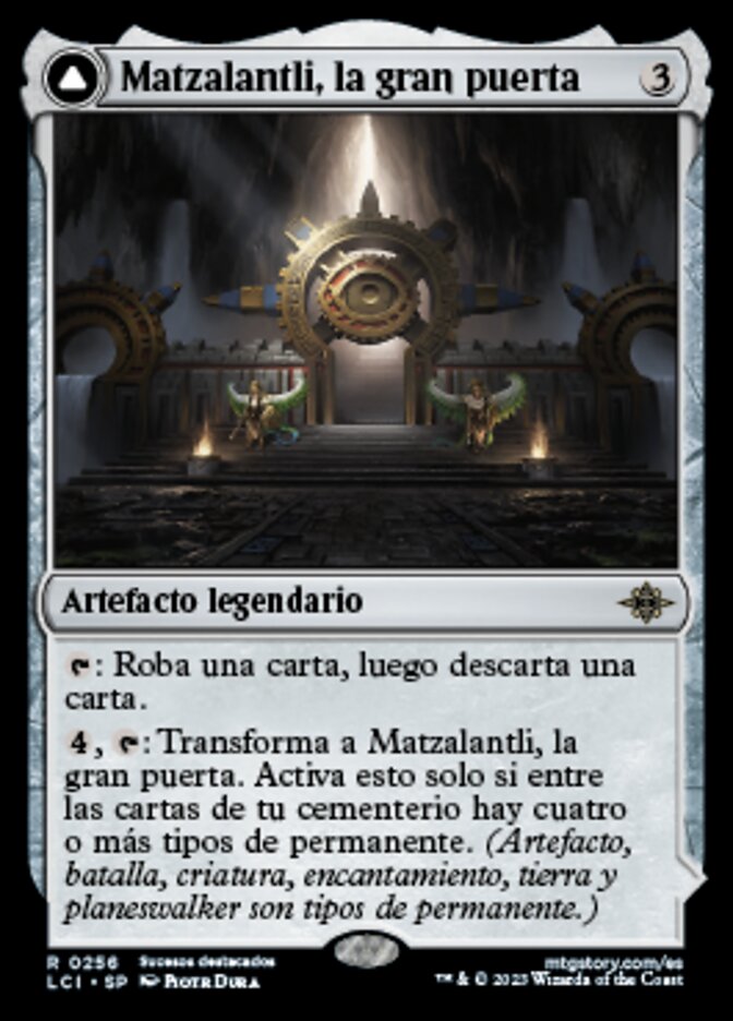 Matzalantli, the Great Door // The Core (The Lost Caverns of Ixalan #256)