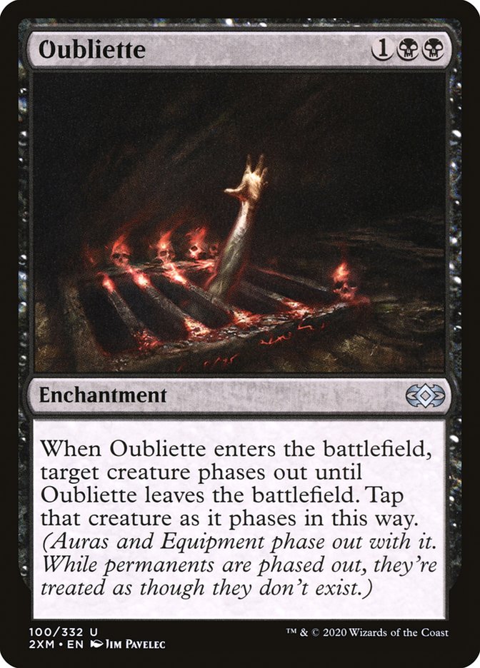 Oubliette (Double Masters #100)