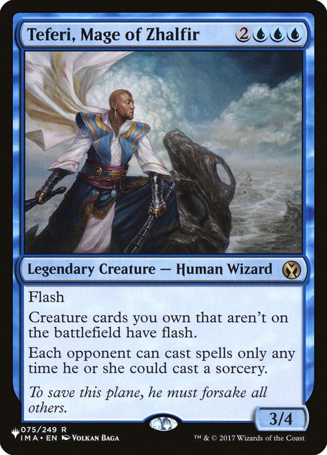 Teferi, Mage of Zhalfir (The List #IMA-75)