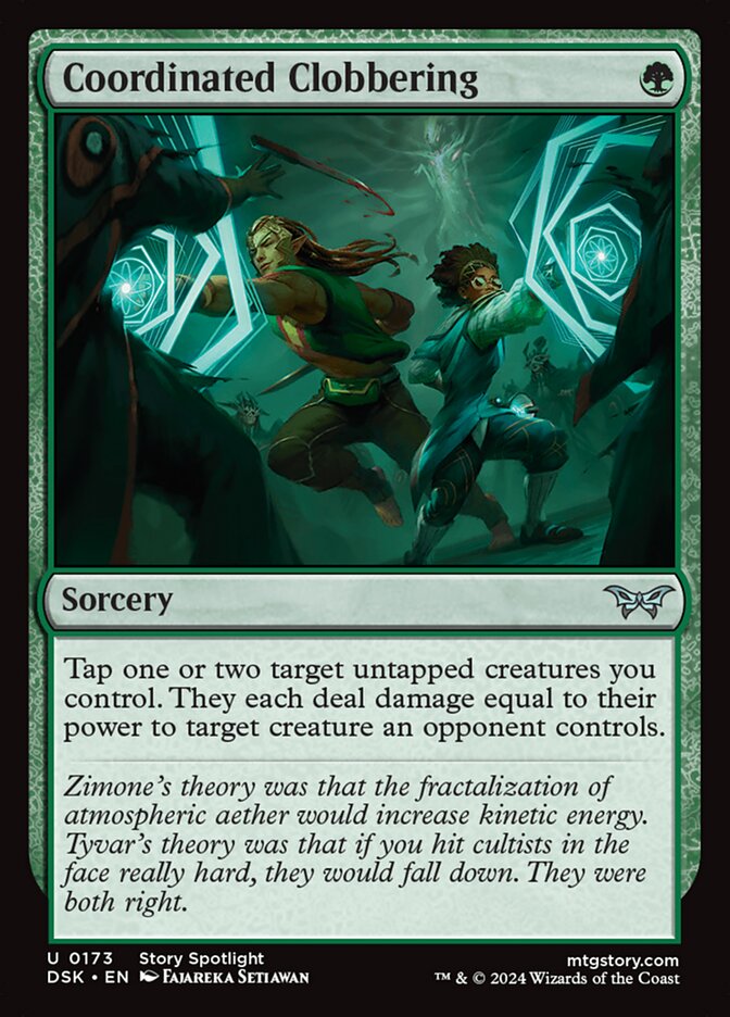 MTG Duskmourn – All Monogreen Cards Revealed