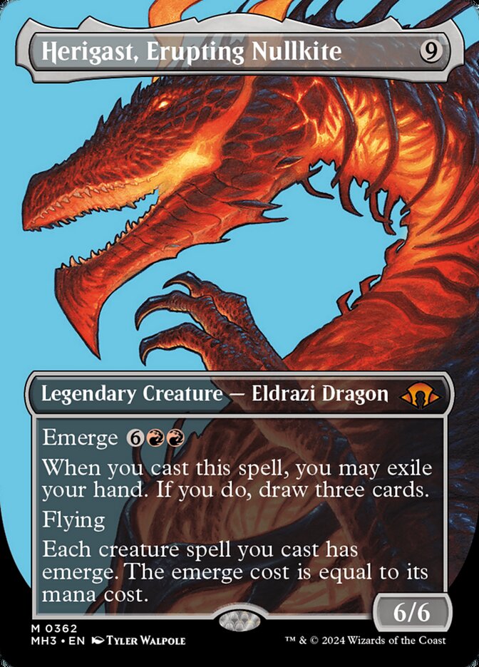 Herigast, Erupting Nullkite (Modern Horizons 3 #362)