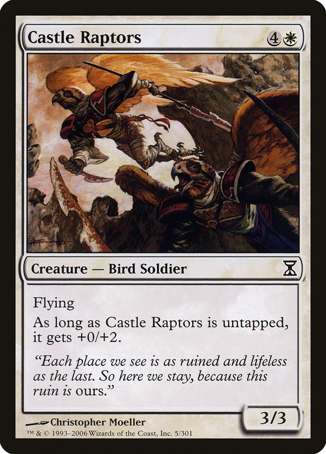 Castle Raptors (Time Spiral #5)