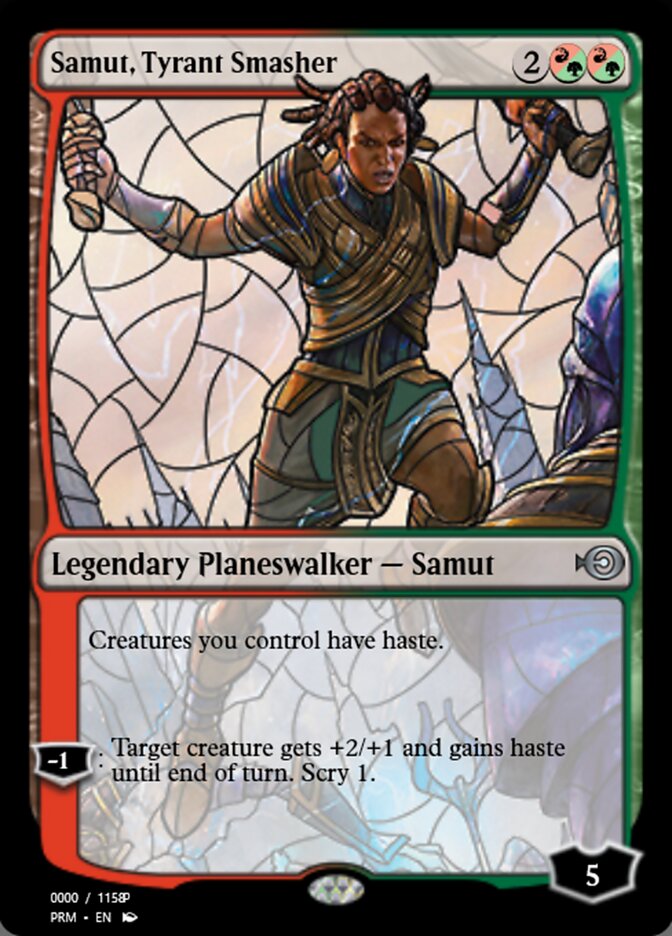 Samut, Tyrant Smasher (Magic Online Promos #77989)