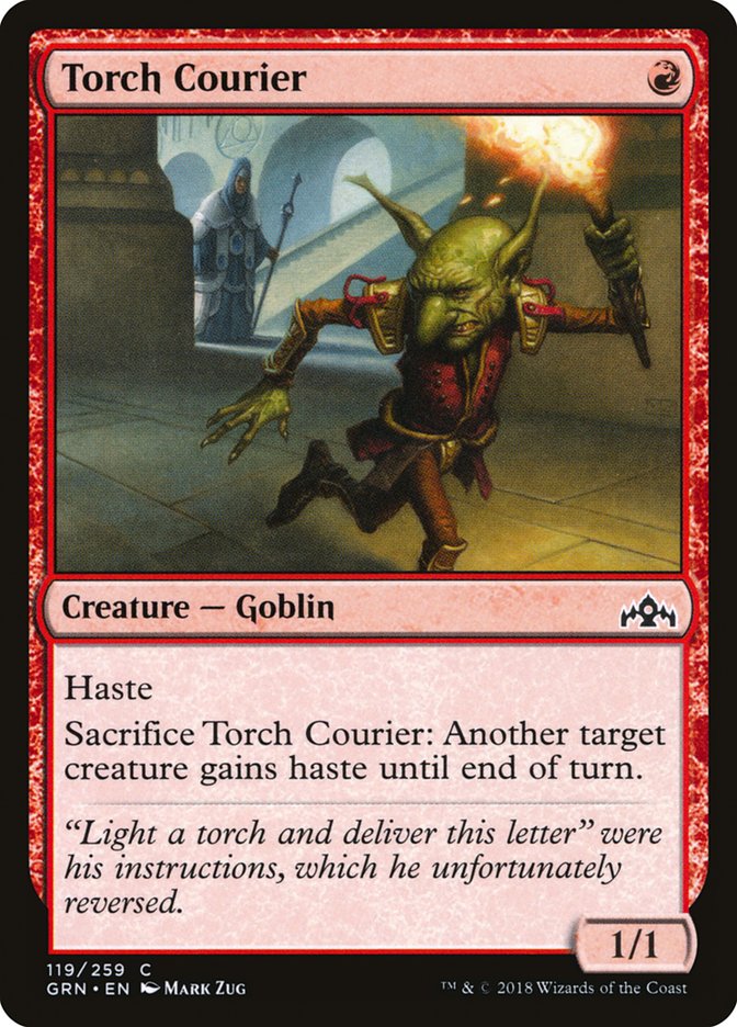 Torch Courier (Guilds of Ravnica #119)