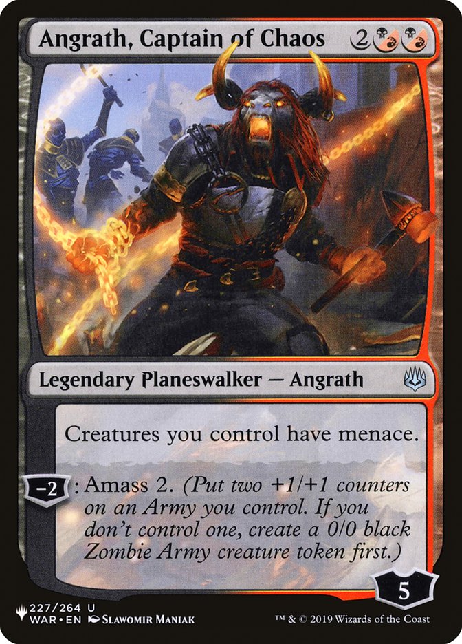 Angrath, Captain of Chaos (The List #WAR-227)