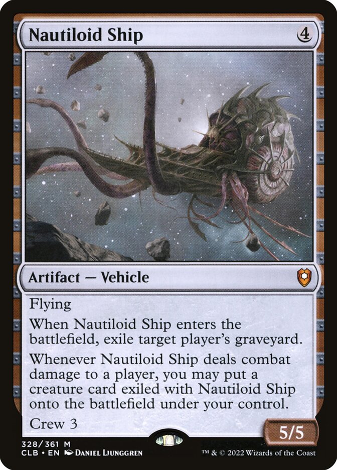 Nautiloid Ship (Commander Legends: Battle for Baldur's Gate #328)