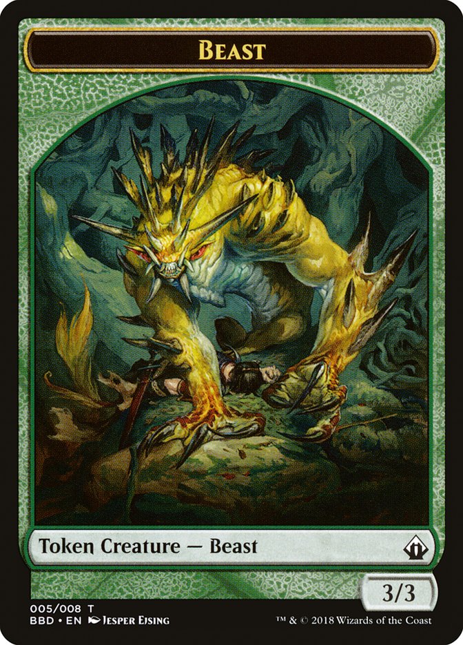 Beast (Battlebond Tokens #5)