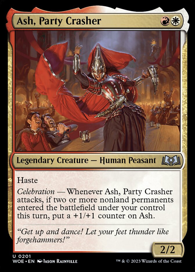 Ash, Party Crasher (Wilds of Eldraine #201)