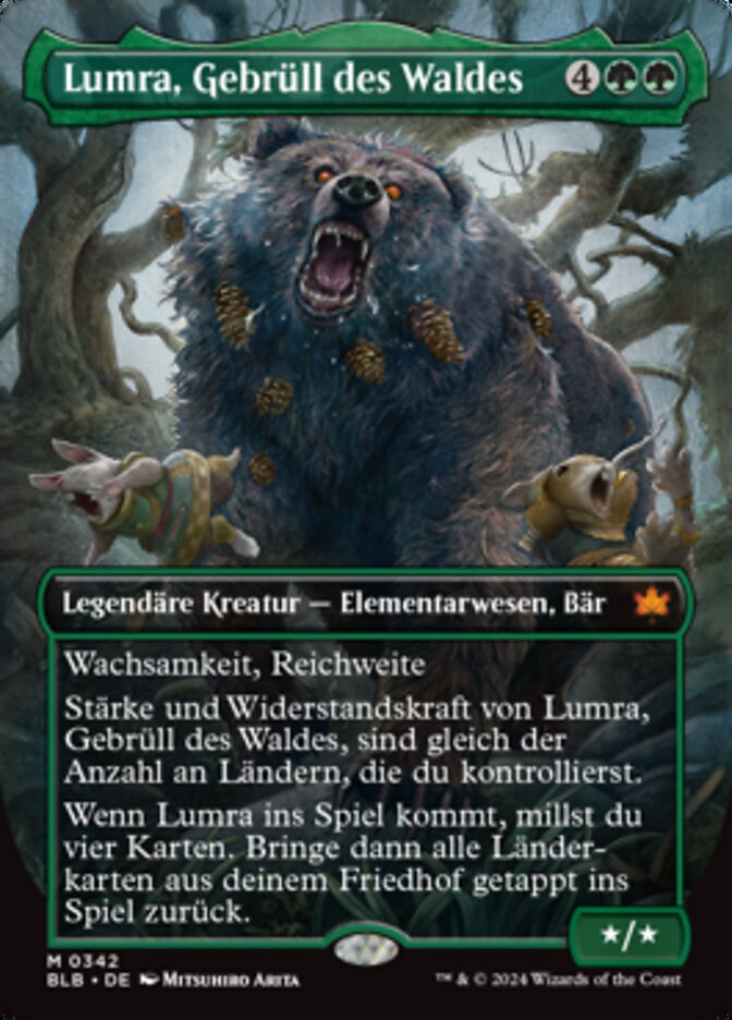 Lumra, Bellow of the Woods (Bloomburrow #342)