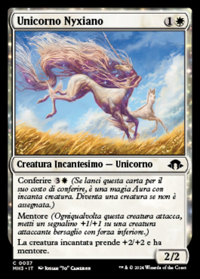 Nyxborn Unicorn (Modern Horizons 3 #37)