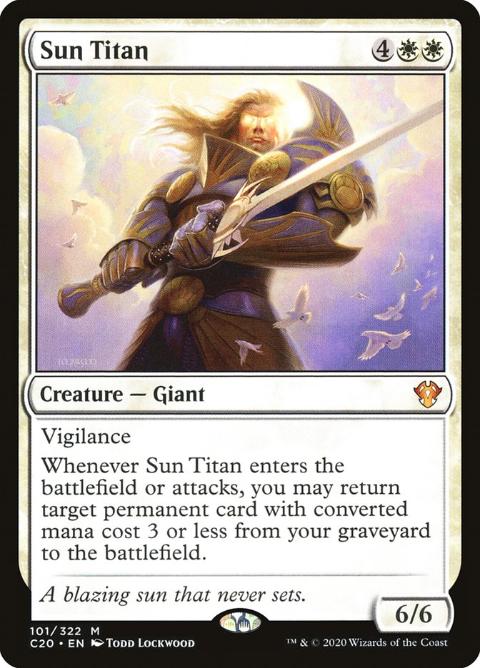Sun Titan (Commander 2020 #101)