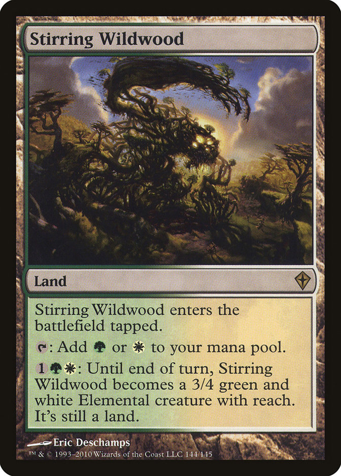 Stirring Wildwood (Worldwake #144)