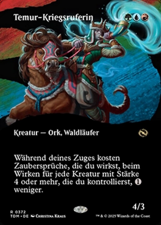 Temur-Kriegsruferin