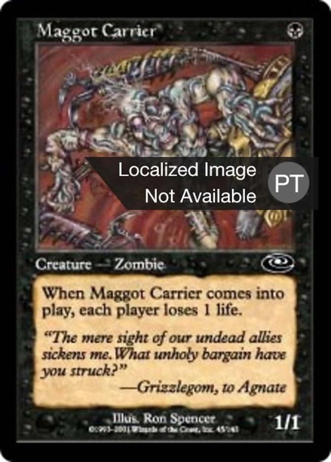 Maggot Carrier (Planeshift #45)