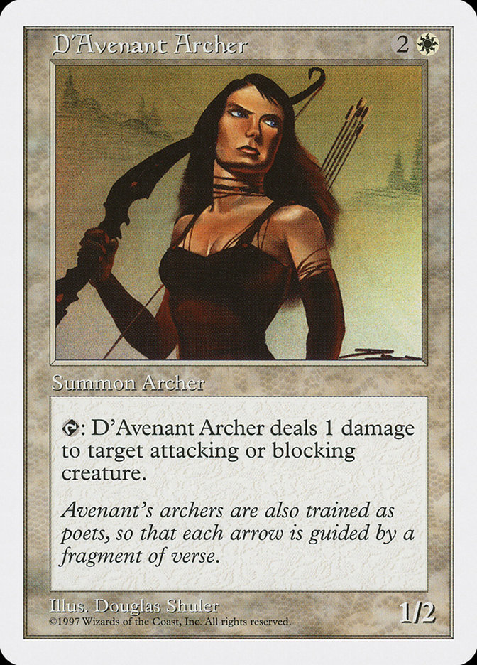 D'Avenant Archer (Fifth Edition #23)