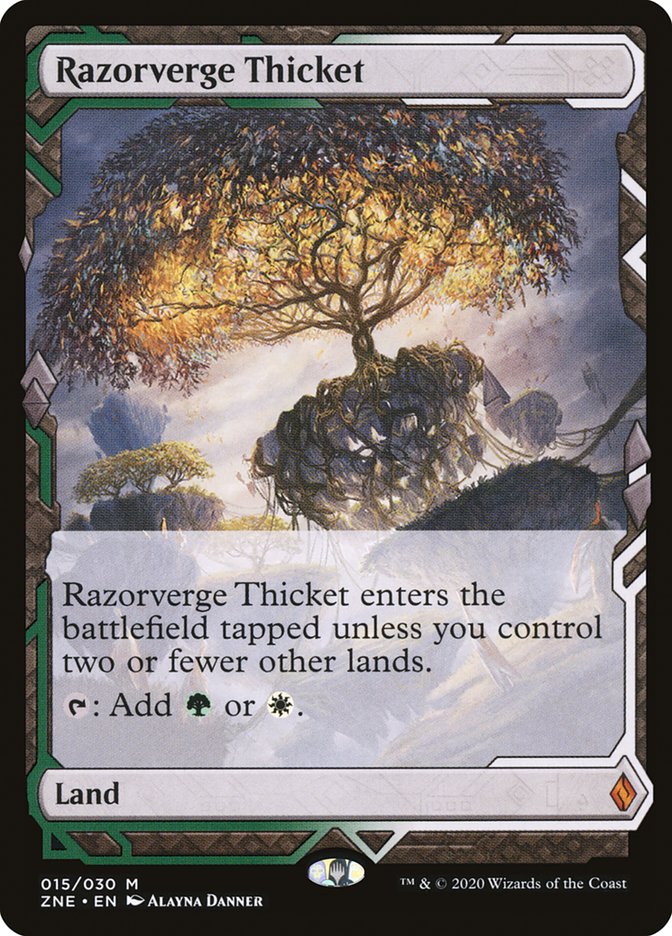 Razorverge Thicket (Zendikar Rising Expeditions #15)