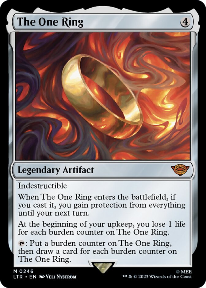 The One Ring (Borderless) Printings, Prices, and Variations - mtg