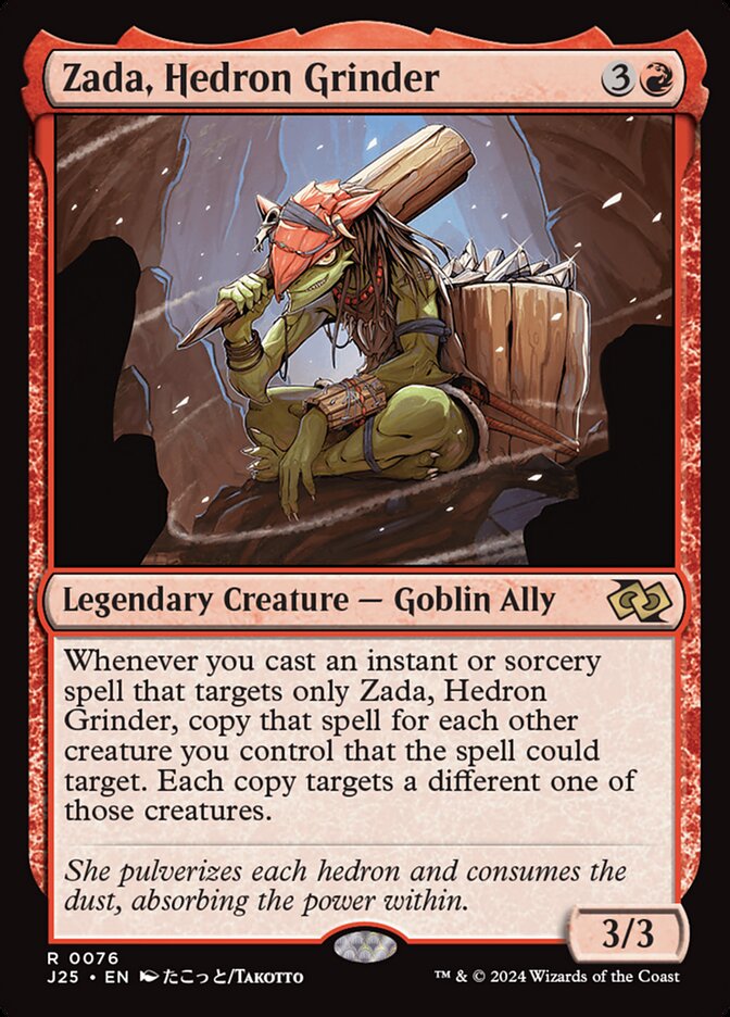 Zada, Hedron Grinder