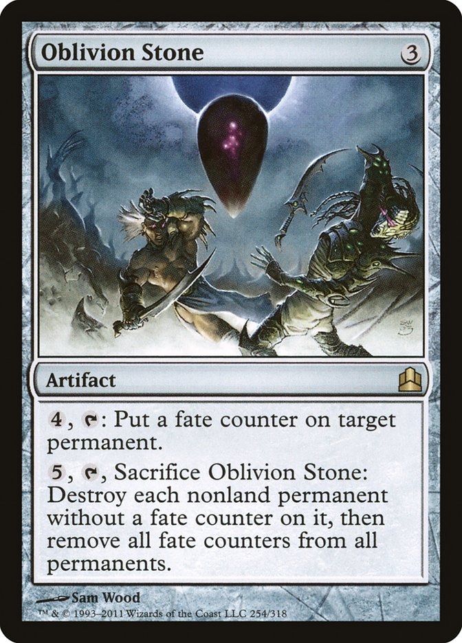 Oblivion Stone (Commander 2011 #254)