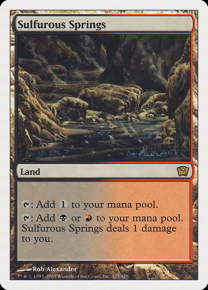 Sulfurous Springs (Ninth Edition #325)