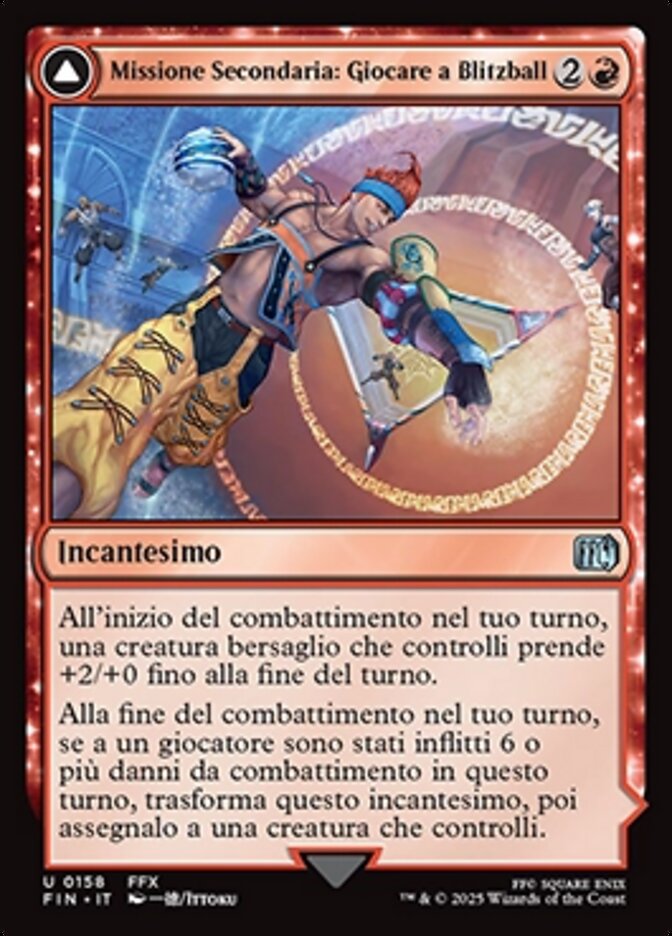 Missione Secondaria: Giocare a Blitzball