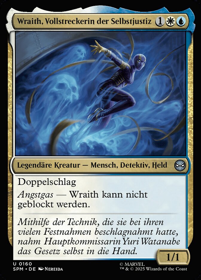 Wraith, Vollstreckerin der Selbstjustiz