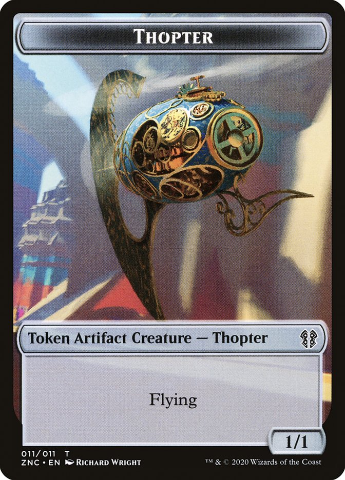 Thopter (Zendikar Rising Commander Tokens #11)