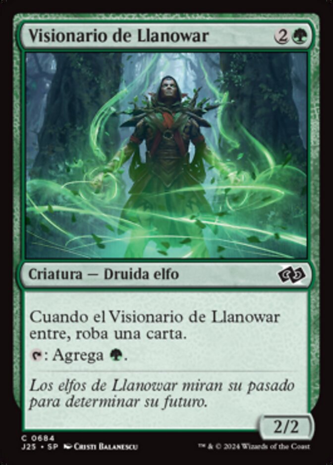 Visionario de Llanowar