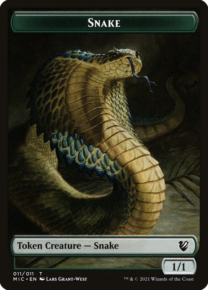 Snake (Midnight Hunt Commander Tokens #11)