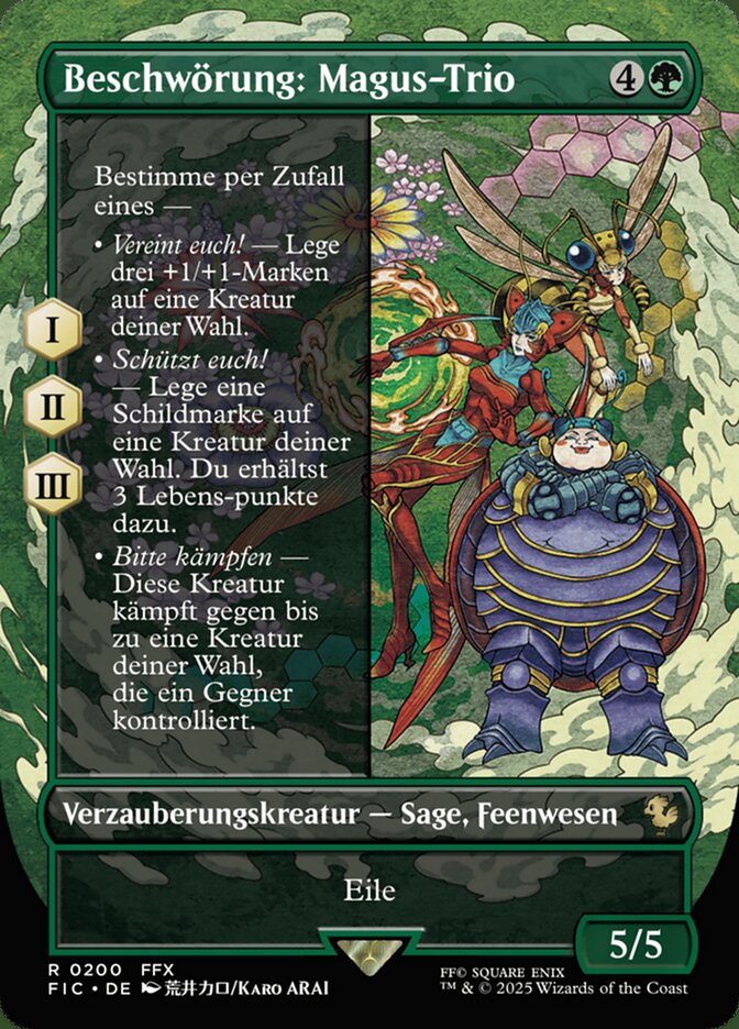 Beschwörung: Magus-Trio