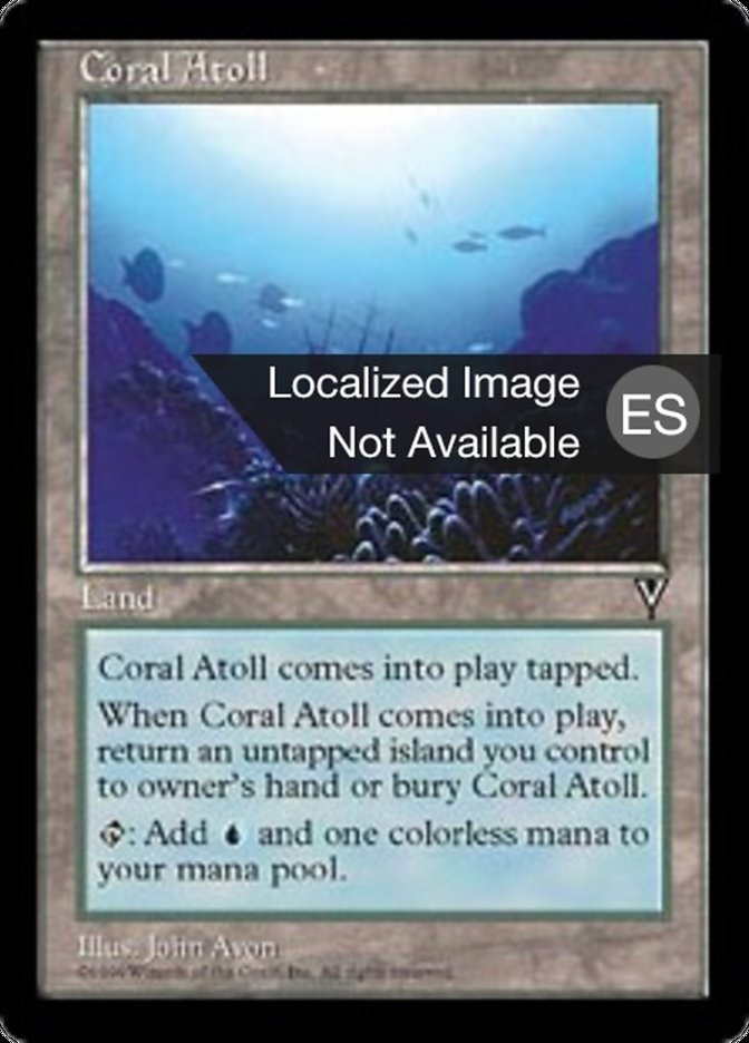Coral Atoll (Visions #160)