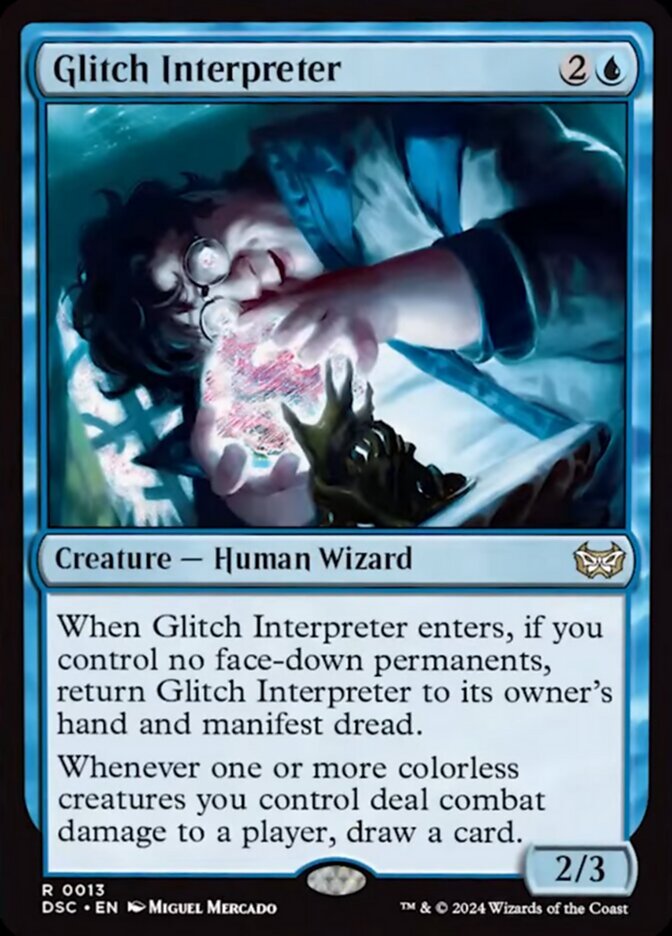 Glitch Interpreter (Duskmourn: House of Horror Commander #13)