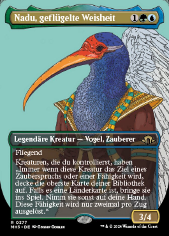 Nadu, Winged Wisdom (Modern Horizons 3 #377)