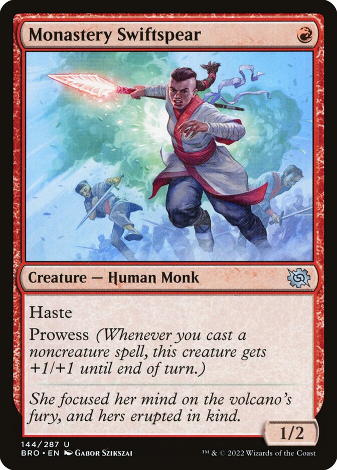 MTG Card SKEWER THE CRITICS Magic the Gathering Trading Card Game Red